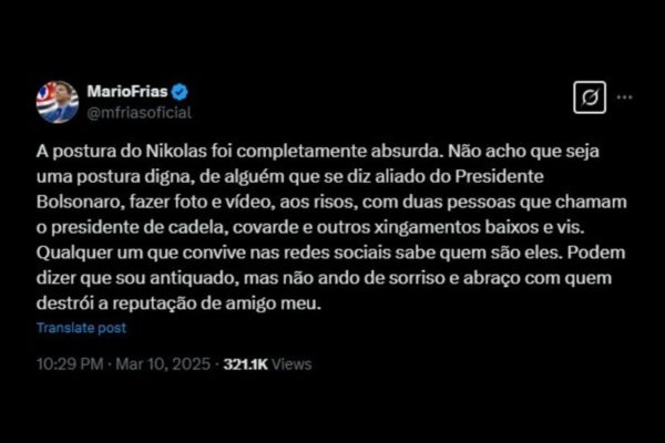 Aliados criticam Nikolas Ferreira após encontro com influencer anti-Bolsonaro